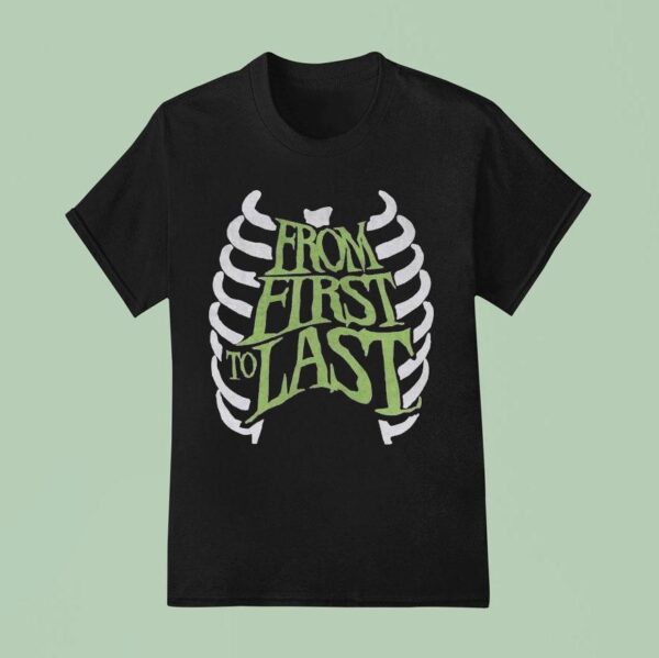 From First To Last Ribcage T Shirt