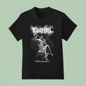 Full Of Hell Trumpeting Ecstasy Rising Angel T Shirt