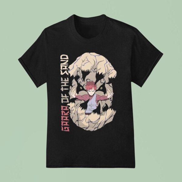 Gaara Of The Sand Shippuden T Shirt