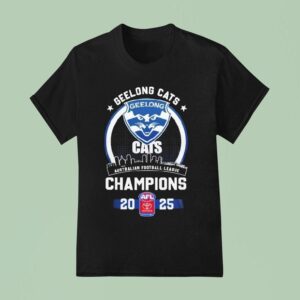 Geelong Cats Afl Champions Toyota T Shirt