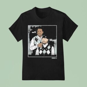 Geno Smith And Maxx Crosby Step Brothers Family Portrai T Shirt