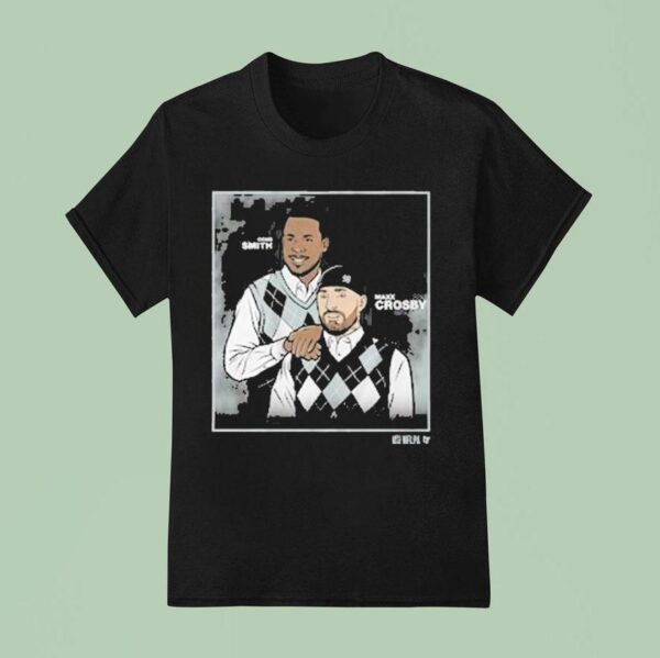 Geno Smith And Maxx Crosby Step Brothers Family Portrai T Shirt