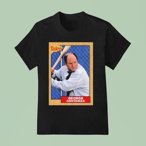 George Costanza Yankees Baseball Card T Shirt