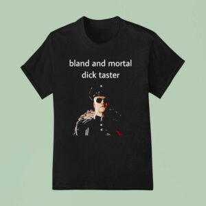Gerard Way Bland And Mortal Dick Taster T Shirt