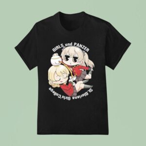 Girls Und Panzer St Gloriana Girls College Anime T Shirt