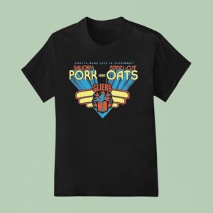 Glier S Pork And Oats Savory Sl Cut Goetta Made Live In Cincinnati T Shirt