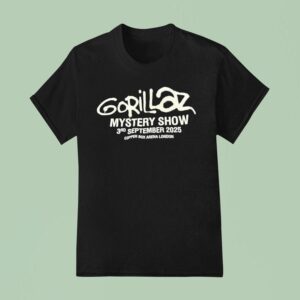 Gorillaz Mystery Show Rd September Copper Box Arena London T Shirt