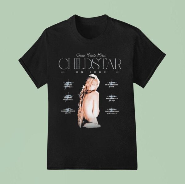 Grace Vanderwaal Childstar On Tour T Shirt