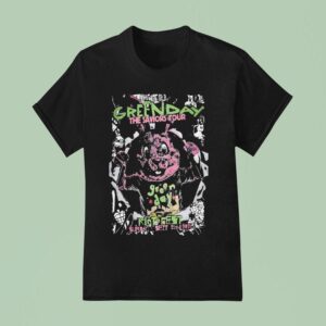 Green Day Riot Fest The Saviors Tour In Chicago Il Bunny T Shirt