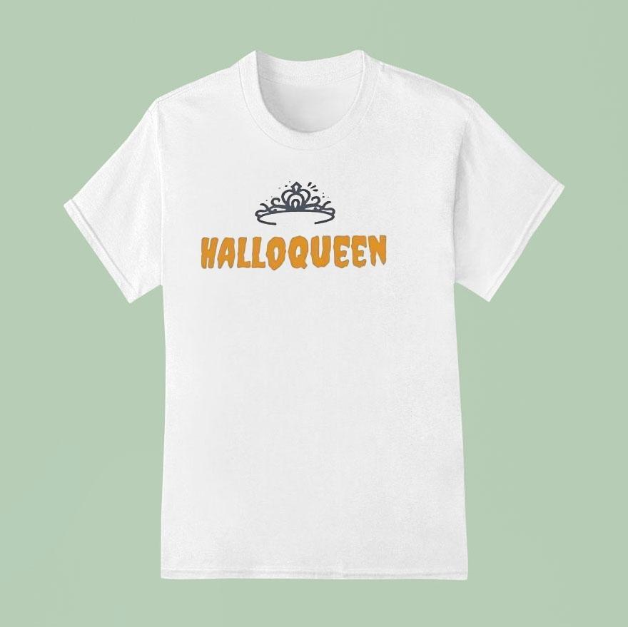 Halloqueen Spooky Season Crown T Shirt