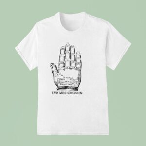 Hand Early Music Sources Com T Shirt