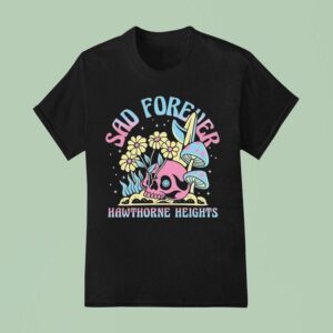 Hawthorne Heights Sad Forever Skull T Shirt