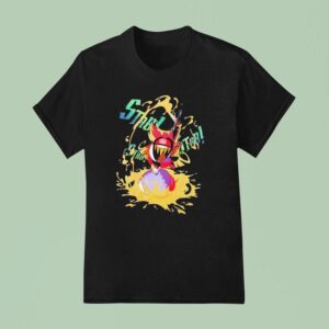 Hazbin Hotel Niffty Gold Glitter T Shirt