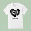 Heart Freedom Charlie Kirk T Shirt