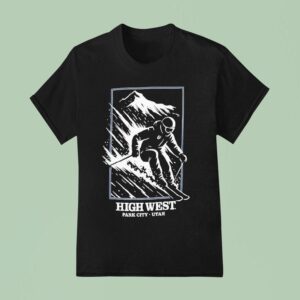 High West Park City Utah Ski T Shirt