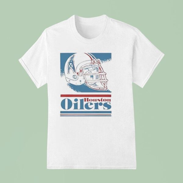 Houston Oilers Football Helme T Shirt