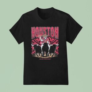 Houston Texans Dead Threads Skeleton T Shirt