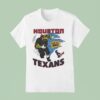 Houston Texans X Nage Mutant Ninja Turtles Space City Dudes T Shirt