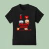 I Love Girthy Hogs Respect The Girth Worship The Hog T Shirt