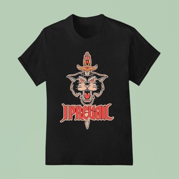 I Prevail X Metal Hammer Cat Dagger T Shirt