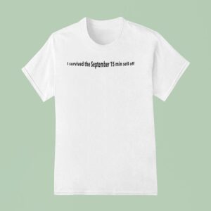 I Survived The September Min Sel Off T Shirt