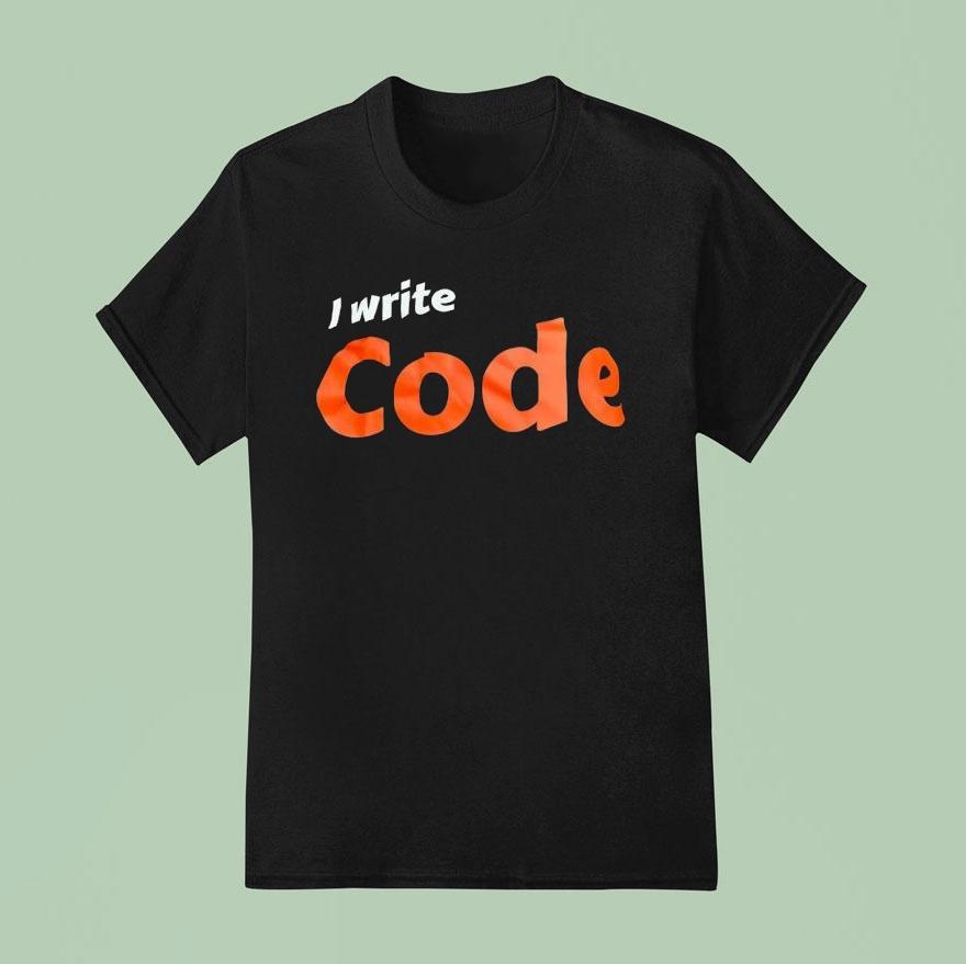 I Write Code T Shirt