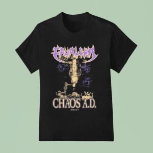 Iggor Max Cavalera Conspiracy Chaos A D Tour T Shirt