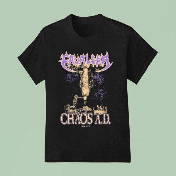 Iggor Max Cavalera Conspiracy Chaos A D Tour T Shirt