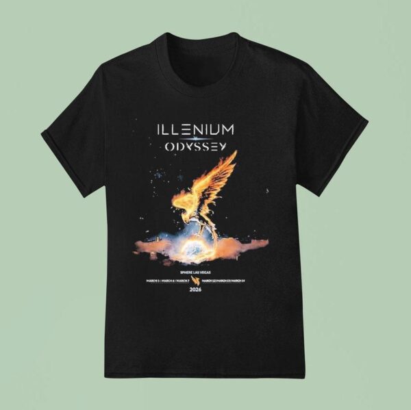 Illenium Odyssey At Sphere Las Vegas On March T Shirt