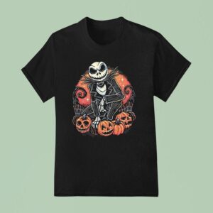 Jack Skellington From The Nightmare Before Christmas Halloween T Shirt