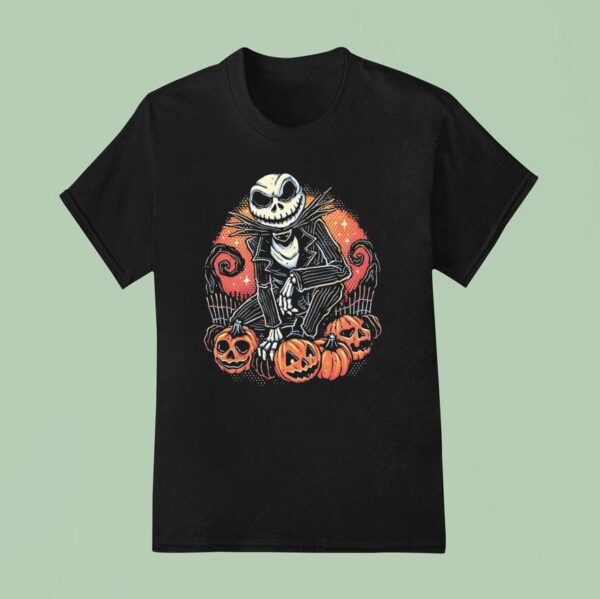 Jack Skellington From The Nightmare Before Christmas Halloween T Shirt