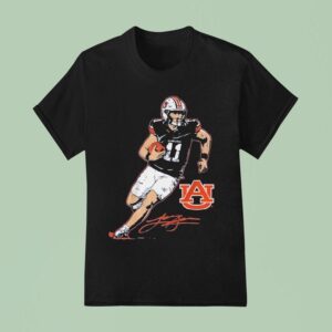 Jackson Arnold Superstar Pose Auburn Tigers T Shirt