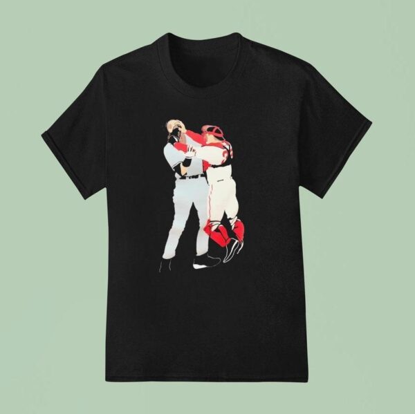 Jason Varitek Boston Red Sox And Alex Rodriguez New York Yankees Figh T Shirt