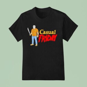 Jason Voorhees Casual Friday Halloween T Shirt
