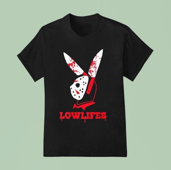 Jason Voorhees Lowlifes Killer Bunny T Shirt