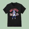 Jaxson Darto Bullseye Big Blue New York Giants T Shirt