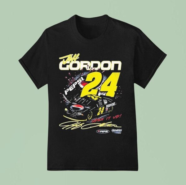 Jeff Gordon Hendrick Motorsports Pepsi Open It Up T Shirt