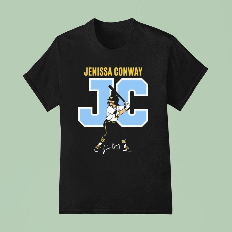 Jenissa Conway Michigan Wolverines Softball T Shirt
