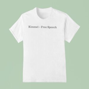 Jimmy Kimmel Free Speech T Shirt