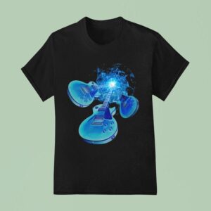Joe Bonamassa Blues Tesla Guitar T Shirt