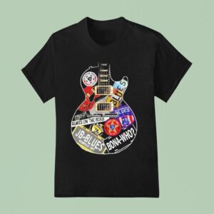 Joe Bonamassa Bona Who Blues Travels T Shirt