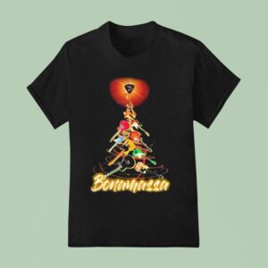 Joe Bonamassa Guitar X Mas Tree Holiday Christmas T Shirt