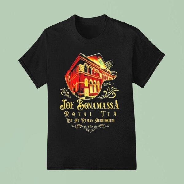 Joe Bonamassa Royal Tea Live At The Ryman Auditorium T Shirt