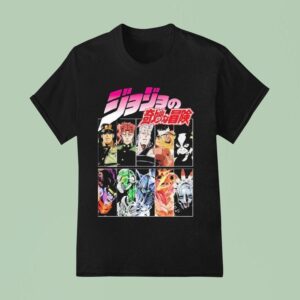 Jojo S Bizarre Adventure Character T Shirt