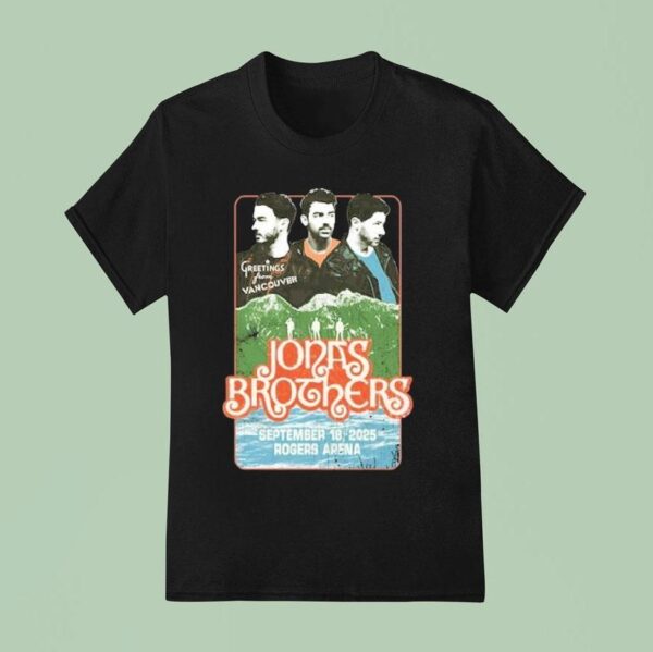 Jonas Brothers Rogers Arena September T Shirt