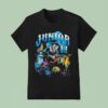 Junior H X Warren Lotas Skeleton Guitar T Shirt