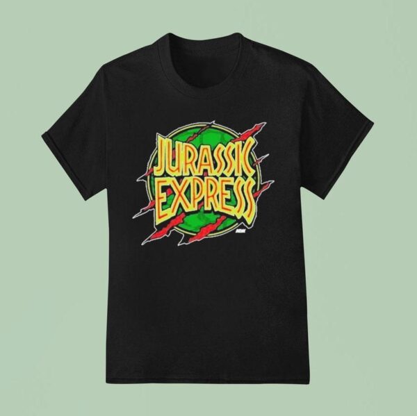 Jurassic Express The Return Scratch T Shirt