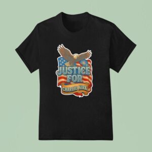 Justice For Charlie Kirk Eagle American T Shirt