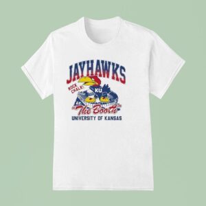 Kansas Jayhawks The Booth University Of Kansas Rock Chalk T Shirt
