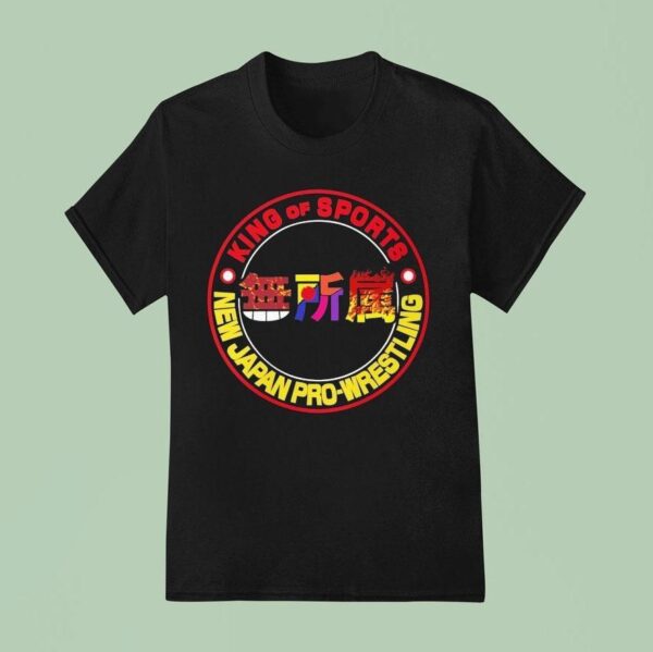 King Of Sports New Japan Pro Wrestling Unaffiliated Circle T Shirt